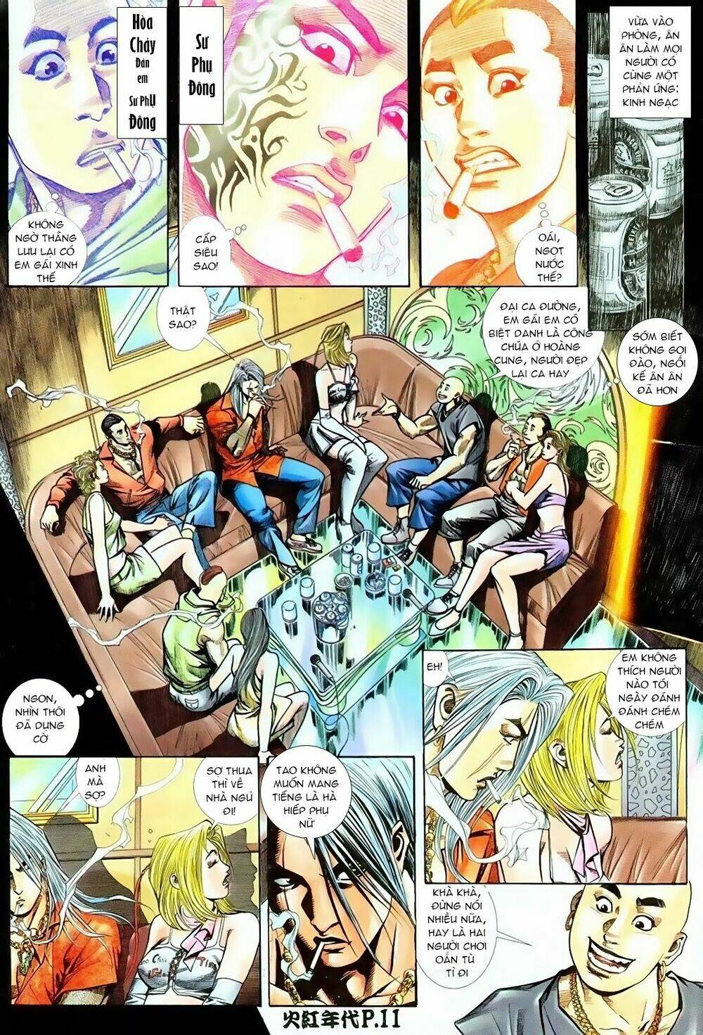 hỏa hồng niên đại hắc cốt đường chapter 74 8