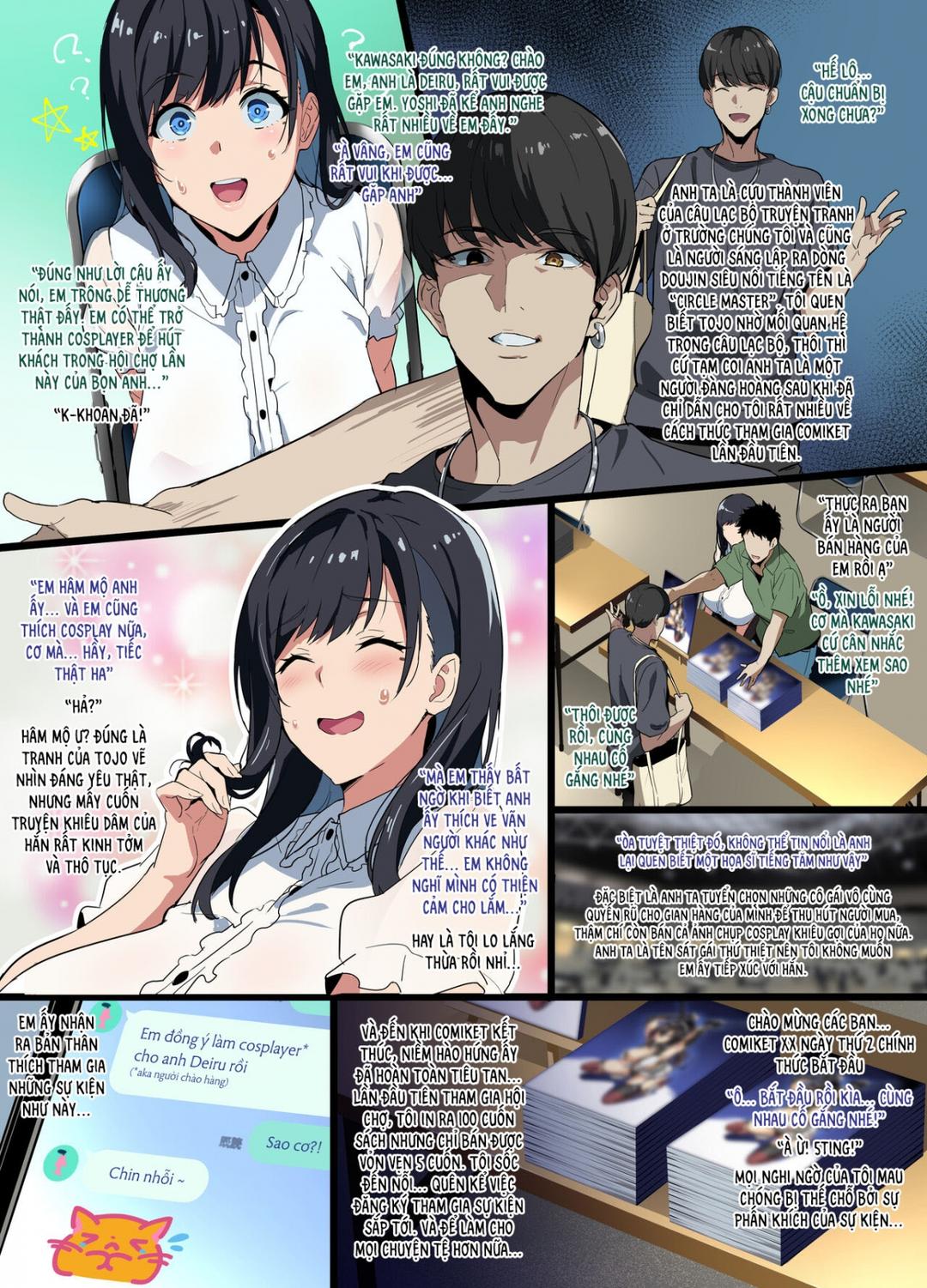 người bạn gái cosplay chapter 1 3