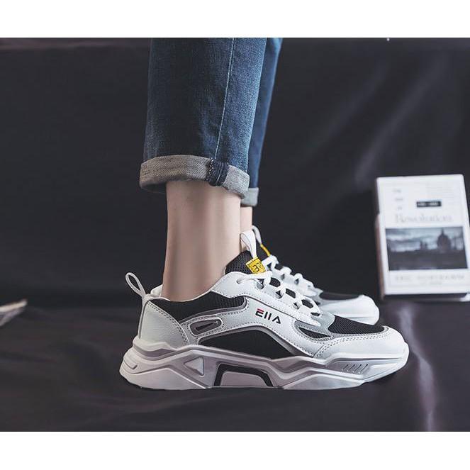 Giày Sneaker nam Eila thoáng khí cao cấp - giày nam đế mềm K13