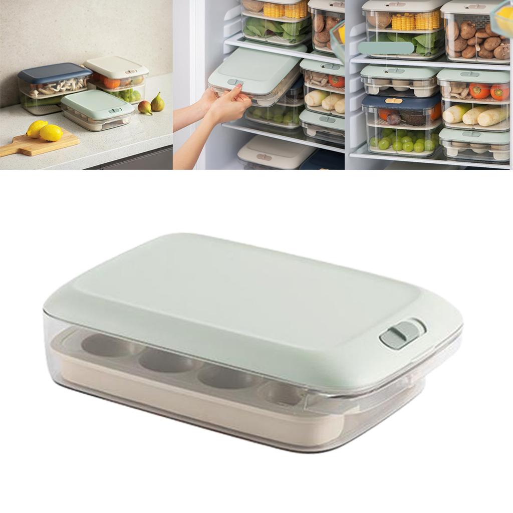Storage Plastic Lids BPA Free Leak Proof Food Container Clear