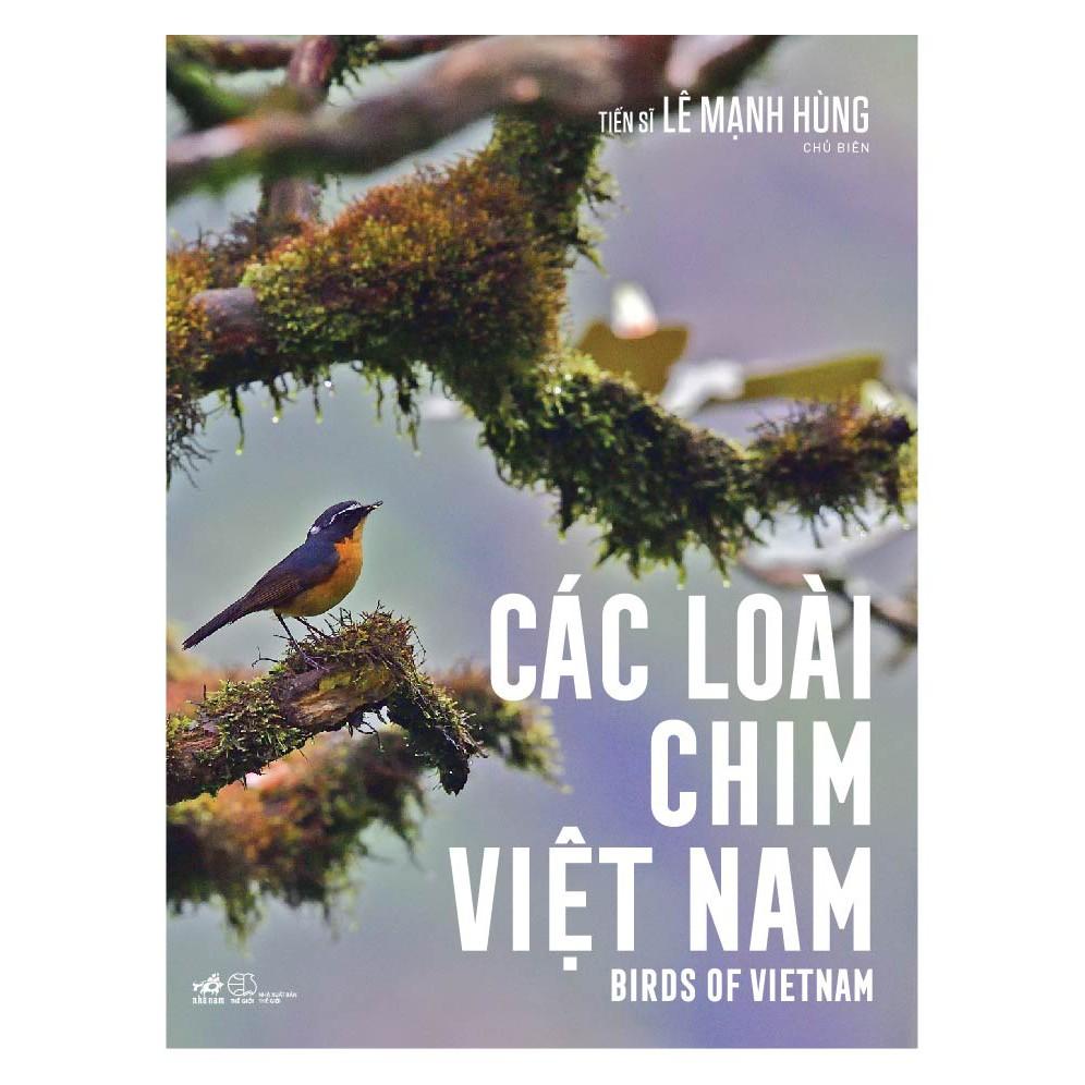 Sách Các loài chim Việt Nam (Bìa cứng) - Nhã Nam - BẢN QUYỀN