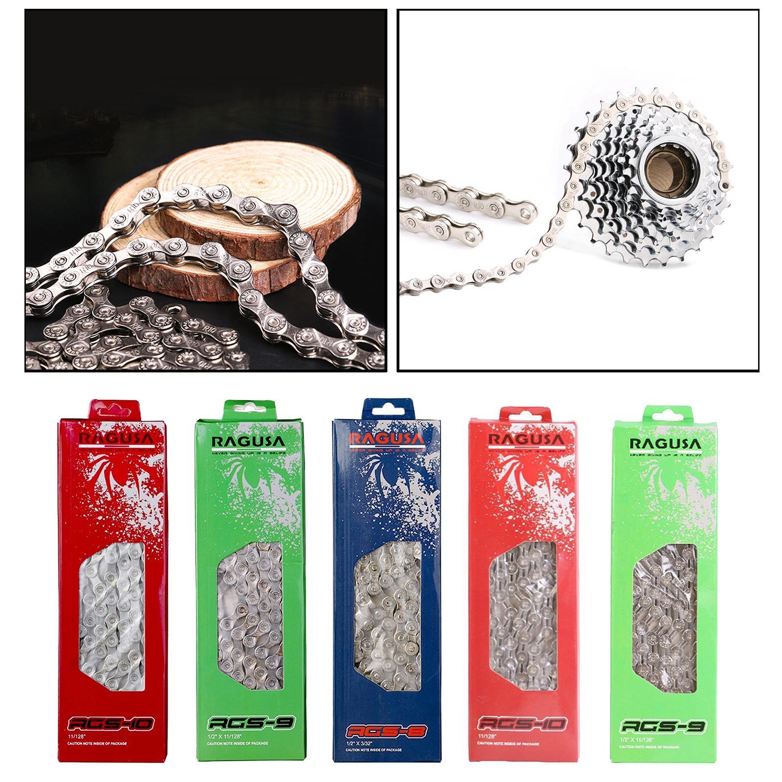 Bike Chain 9 Speed 10 Speed Folding  Solid Chains  7