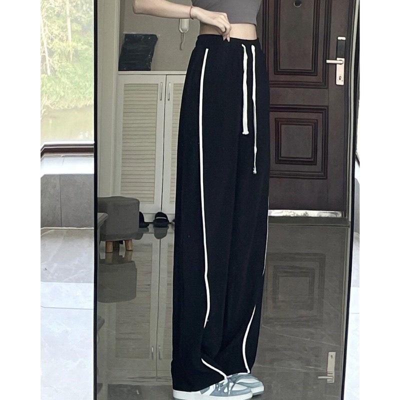 Quần Nỉ Ống Rộng Lưng Cao Dáng Suông, Quần Thể Thao Unisex Zinti QD29