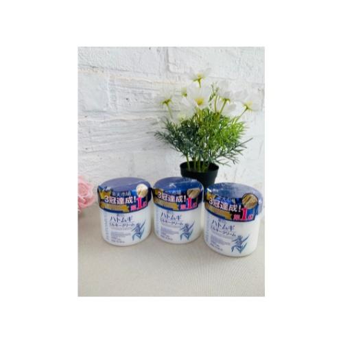 Kem dưỡng ẩm Hatomugi Moisturizing &amp; Conditioning The Milky 300g - Kem dưỡng ẩm trắng da hạt ý dĩ Nhật Bản