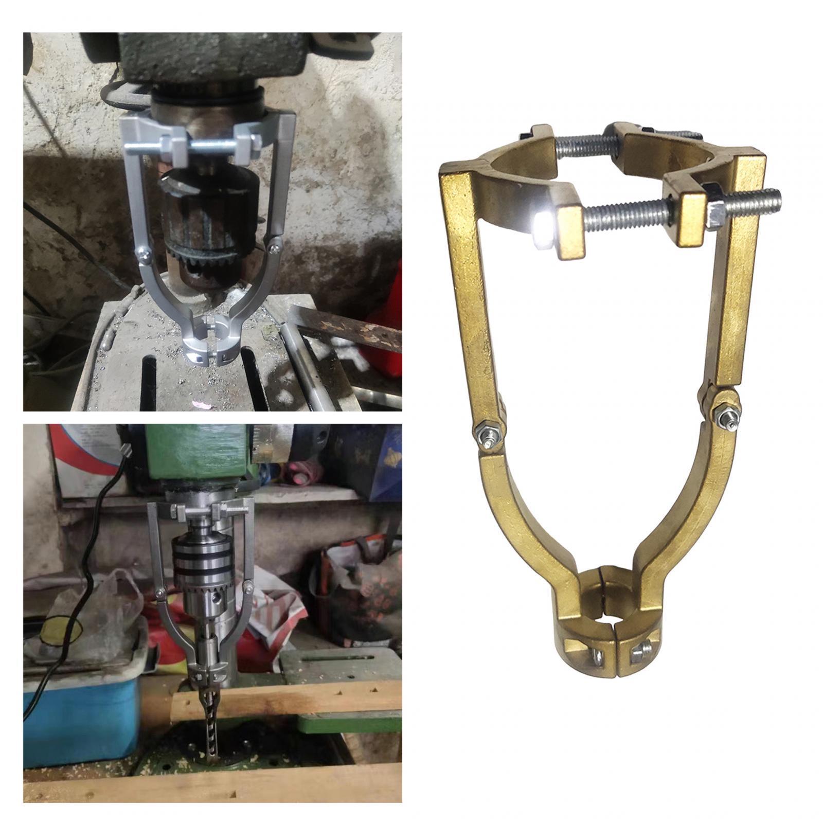 Square Hole Drill Bit Adapter Fixing Bracket Professional for Drill Machines