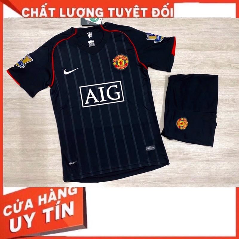 BỘ QUẦN ÁO BÓNG ĐÁ CLB MU ĐỦ LOGO