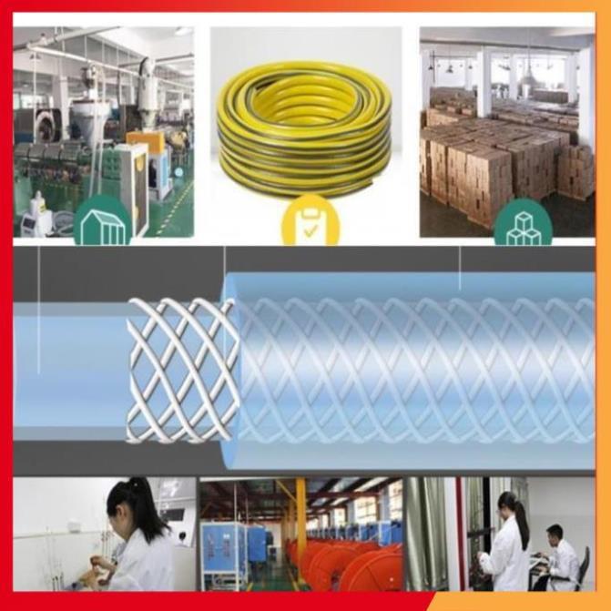 Bộ dây vòi xịt nước rửa xe,tưới cây tăng áp 3 lần 3-5M 206317