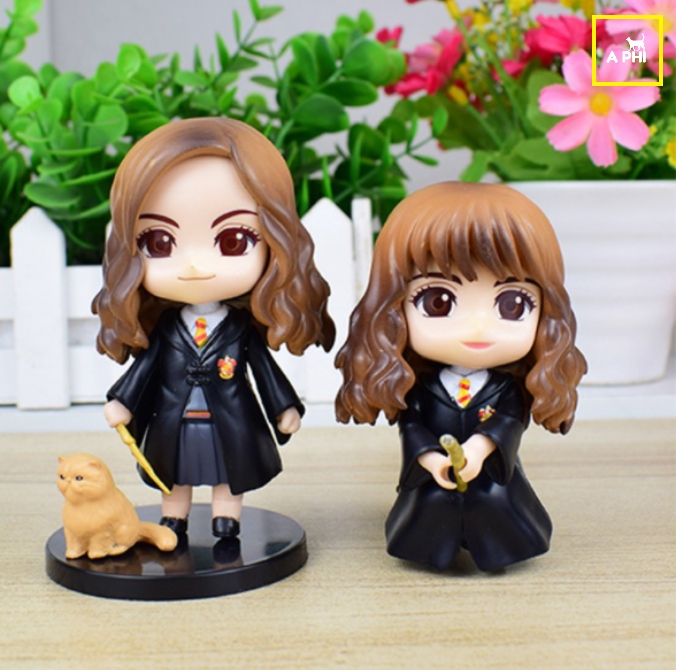 Mô hình Harry Potter, Hermione Granger, Ron 9cm