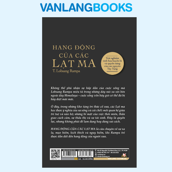 Hang Động Của Các Lạt Ma - Vanlangbooks