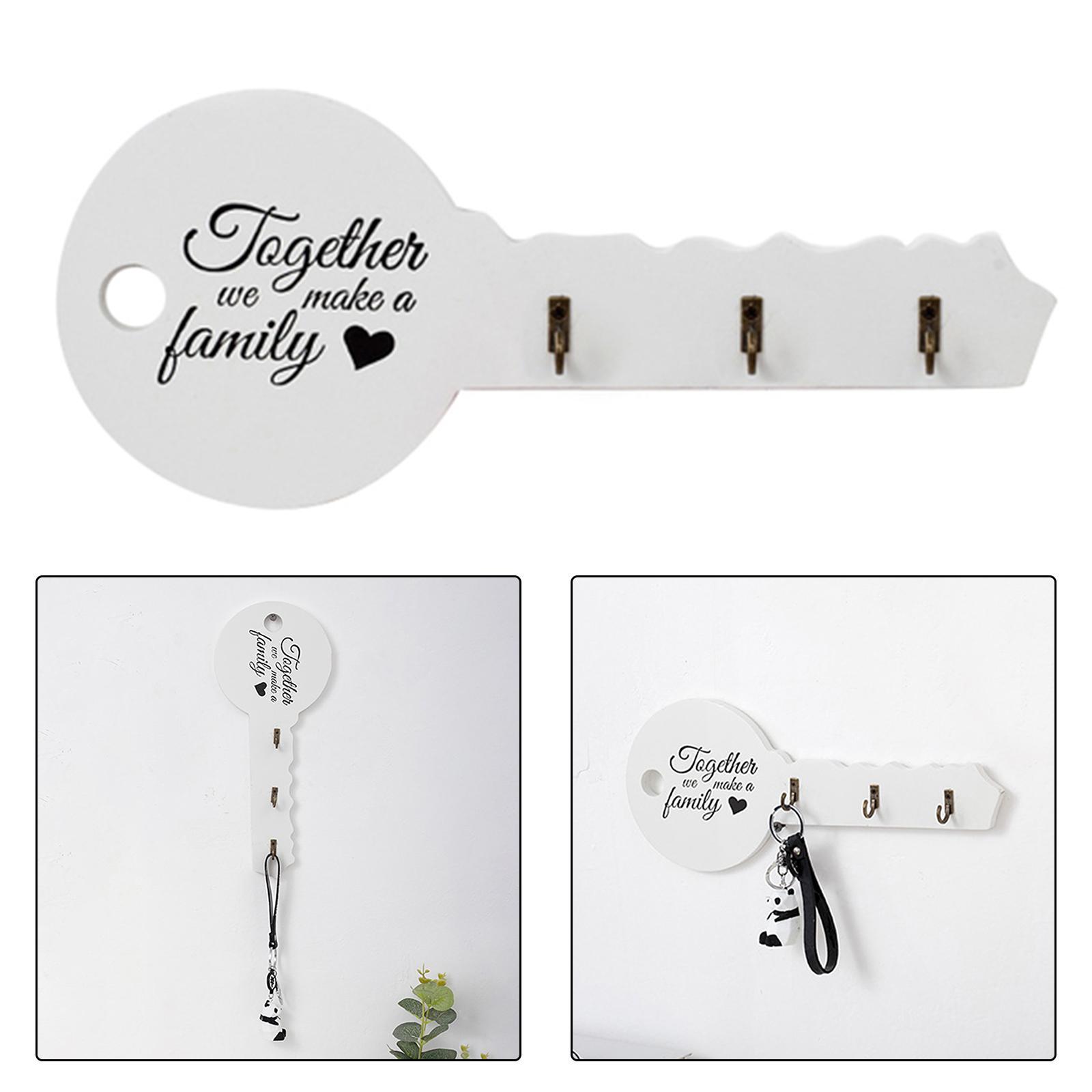 Wall Hook for Hanging Keys, Hats, Decorative Key Holder Storage Hanger Rack