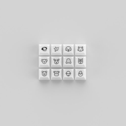 AKKO Keycap set (PC / ASA-Clear profile / 155 nút), Hàng chính hãng