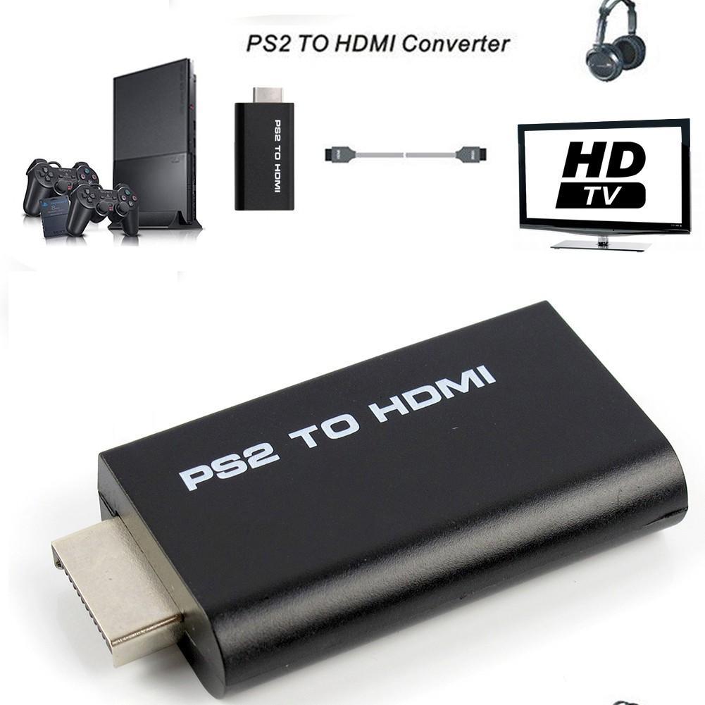 Thiết bị chuyển đổi PS2 sang HDMI tích hợp cổng ra âm thanh 3.5mm
