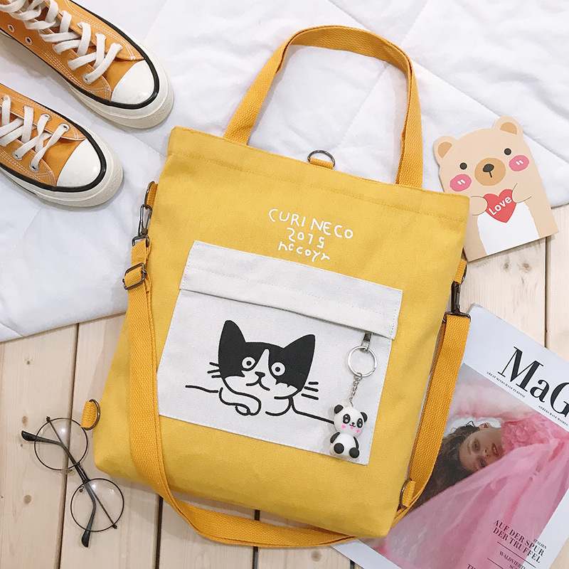 Túi Vải Tote XinhStore Hình Mèo