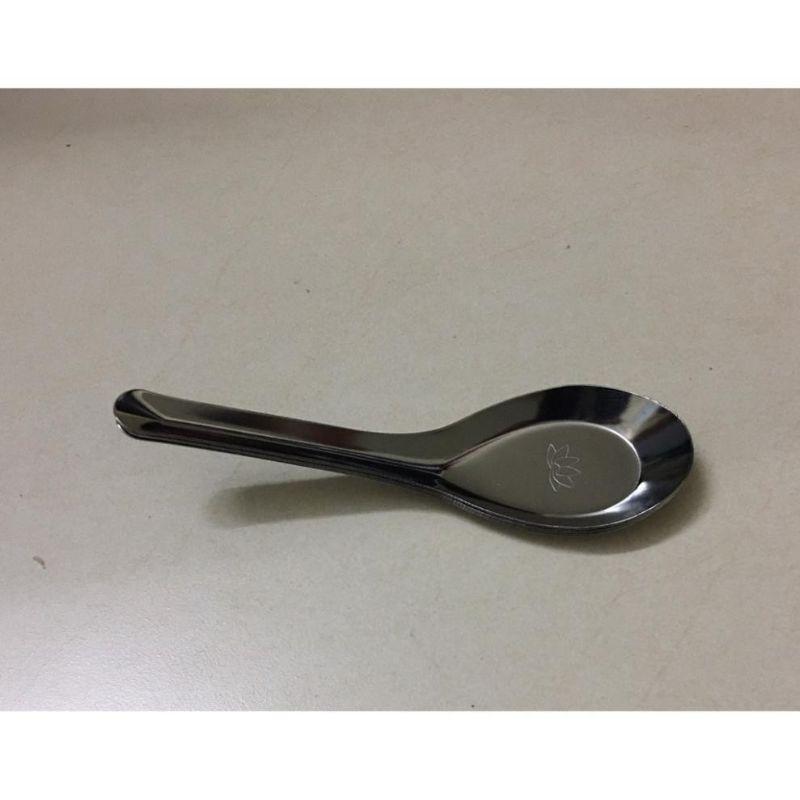 Set 5 thìa inox hoa sen hoàng gia ăn cơm, thìa phở