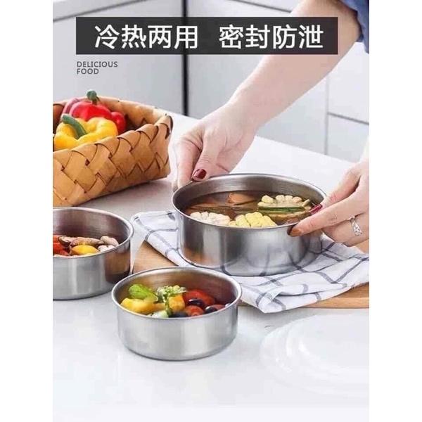 Bộ 5 thố inox