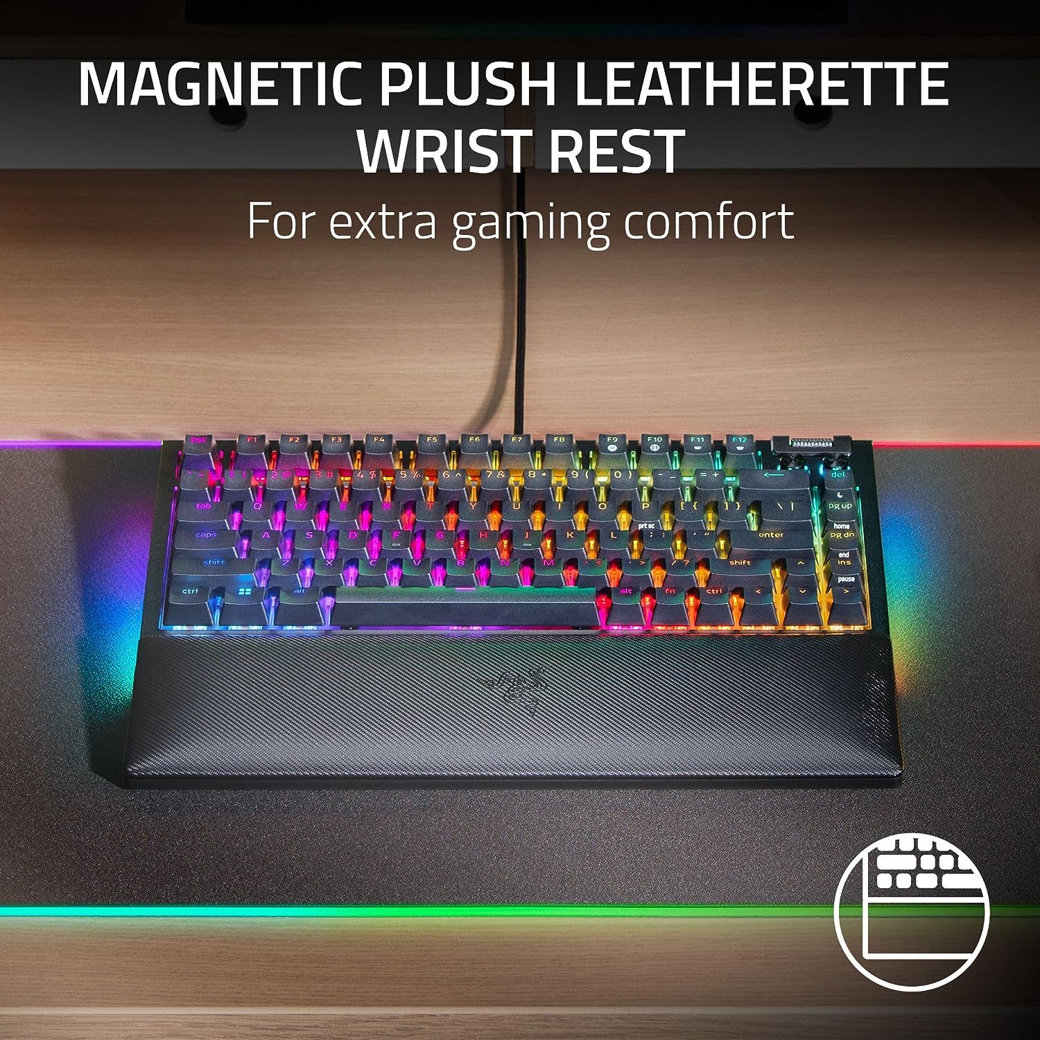 Bàn phím Razer BlackWidow V4 75% - Hotswappable Mechanical Gaming Keyboard_Mới, hàng chính hãng, bảo hành 24 tháng