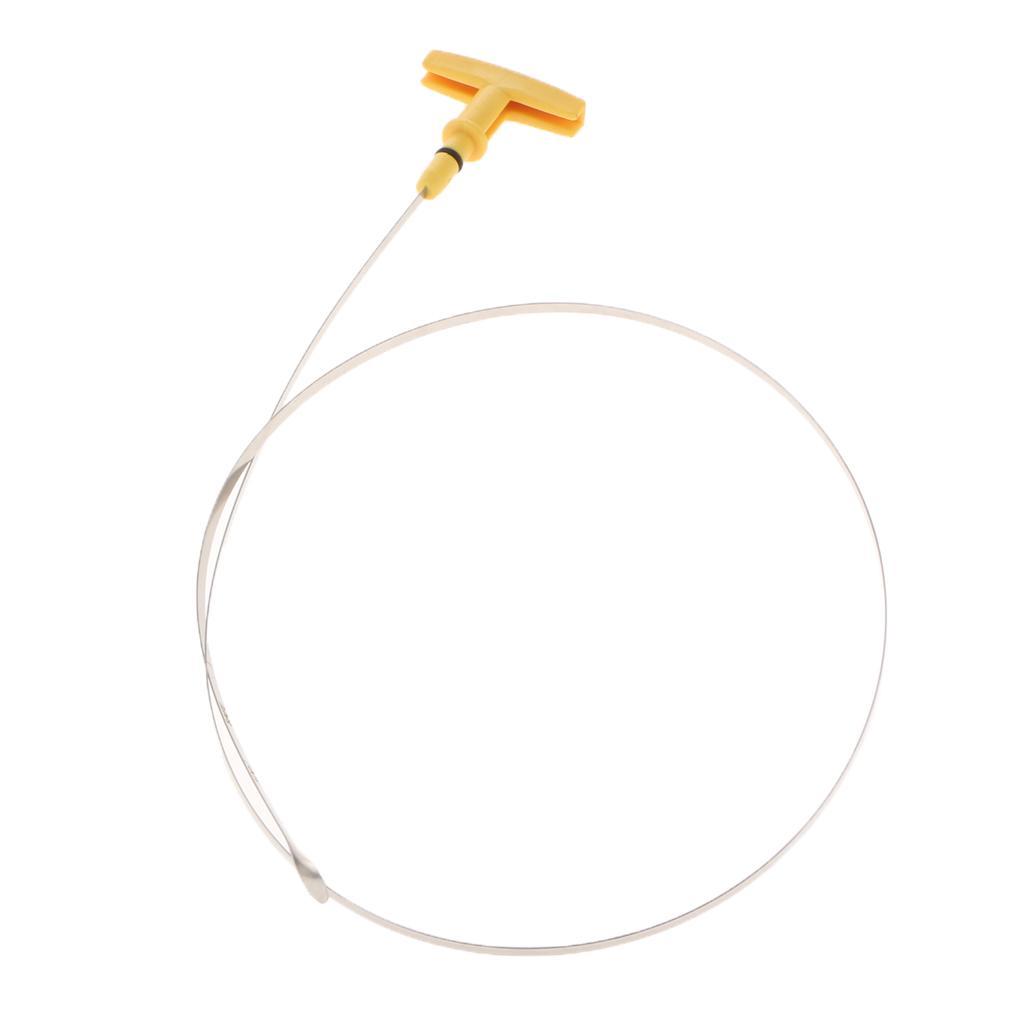 1x Yellow Engine Transmission Dipstick Oil Level Tool Replacement for