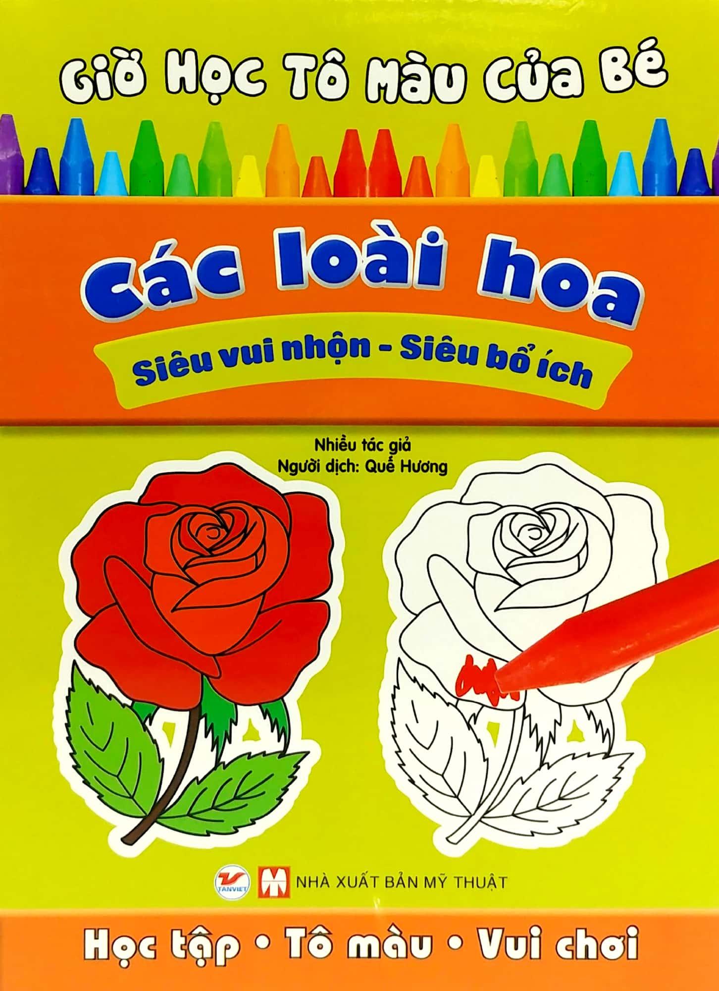 Bộ Sách Giờ Học Tô Màu Của Bé (Bộ 8 Cuốn)