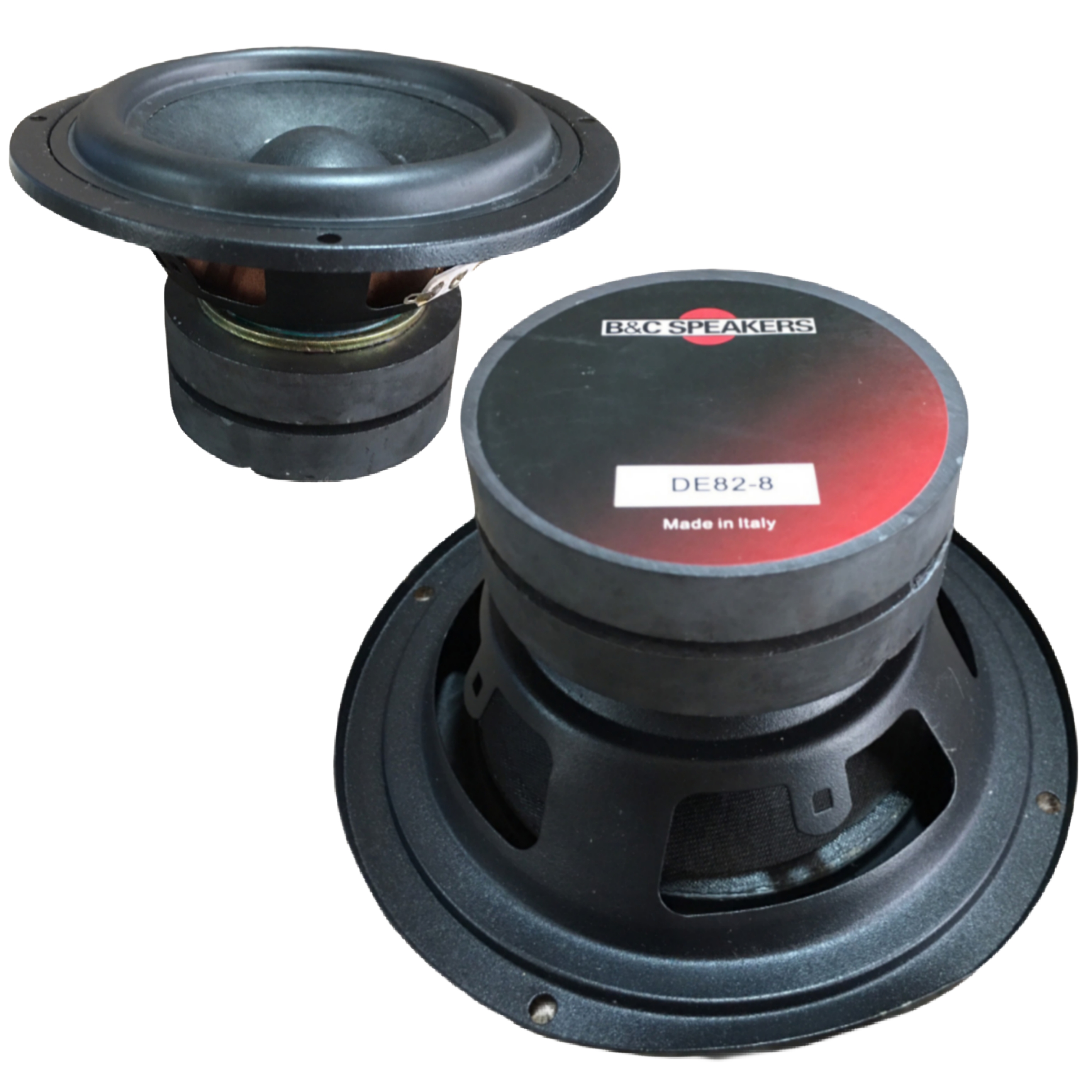 LOA BASS 14 B&C TỪ KÉP 80X80MM COIL 19 - GÂN CAO SU - GIÁ HAI LOA