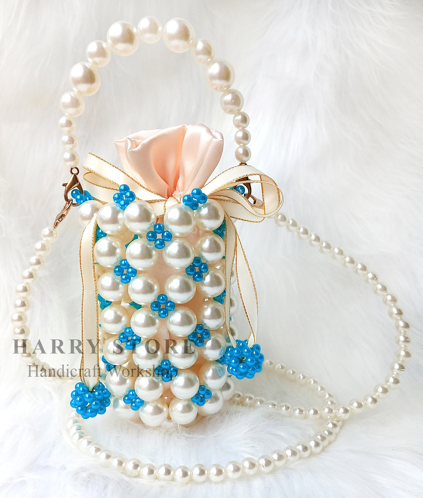 Túi xách handmade cầm tay sang chảnh đi dự tiệc HRRB1-XD, cuốn hút lôi cuốn bởi vẻ đẹp cổ điển và hiện đại