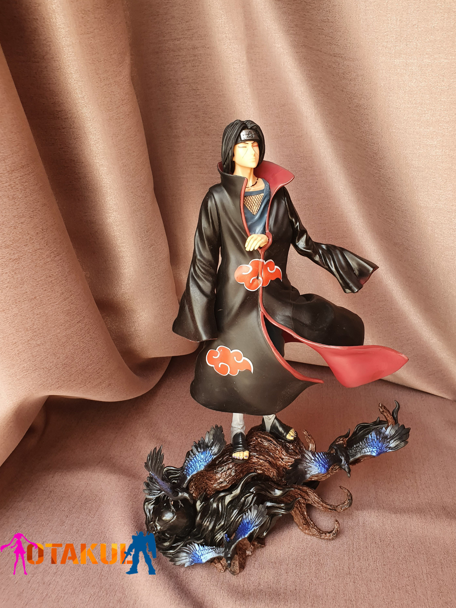 Mô Hình Figure Uchiha Itachi Ver Akatsuki Dưới Mưa - Naruto