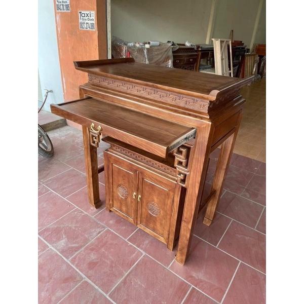 Bàn thờ gỗ sồi 127cm