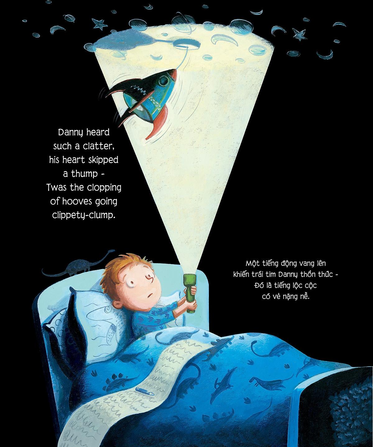 Chú Khủng Long Tham Ăn: Giải Cứu Giáng Sinh – Bài Học Về Thói Tham Lam (Song Ngữ)