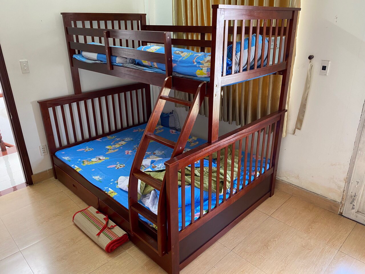 Giường 2 Tầng K.Bed 128 (Nâu)