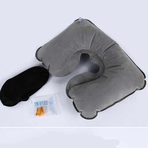 Combo Gối Hơi Văn Phòng + Bịt Mắt + Bịt Tai