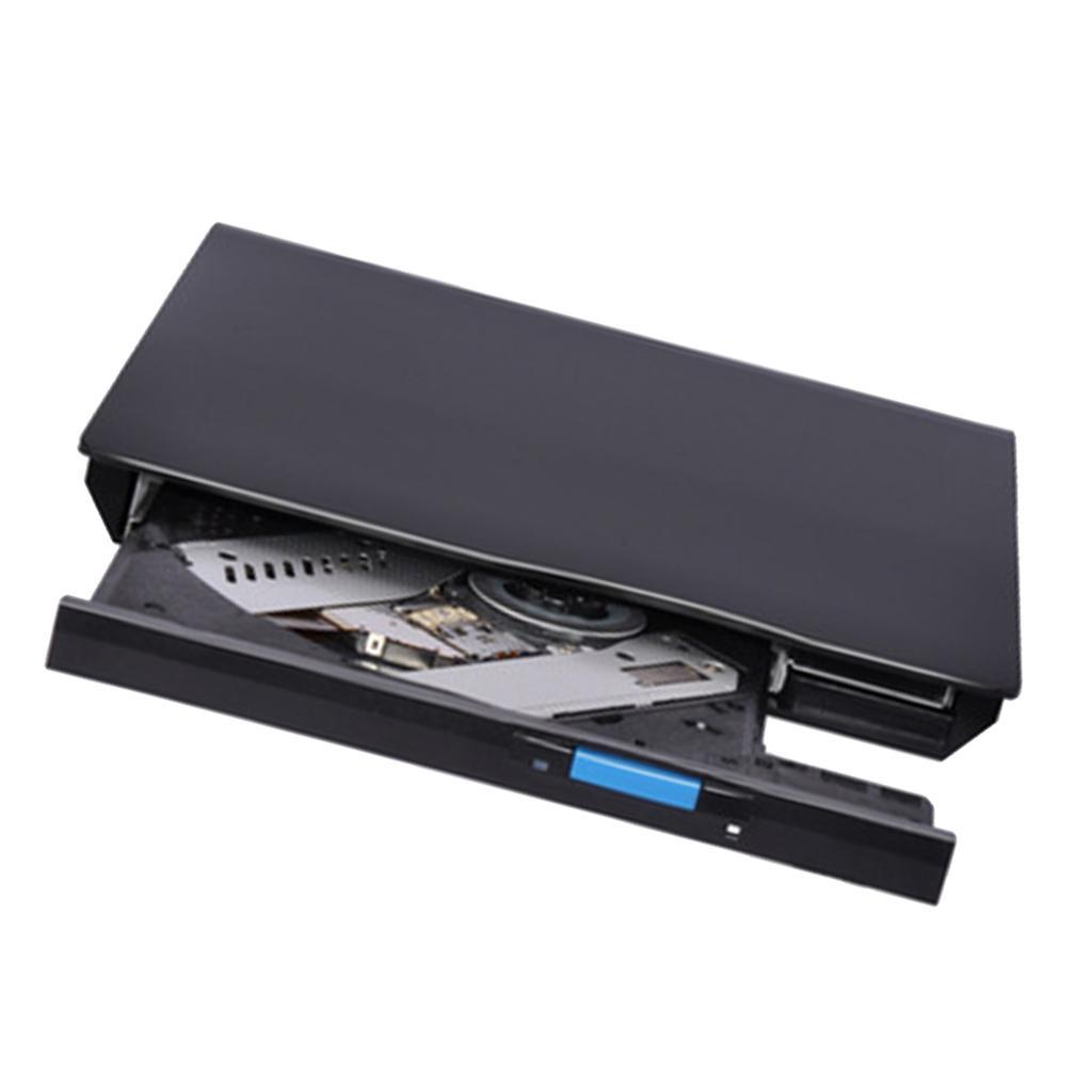 Prettyia External USB 2.0 CD Drive DVD Drive RW Burner for Windows Mac OS
