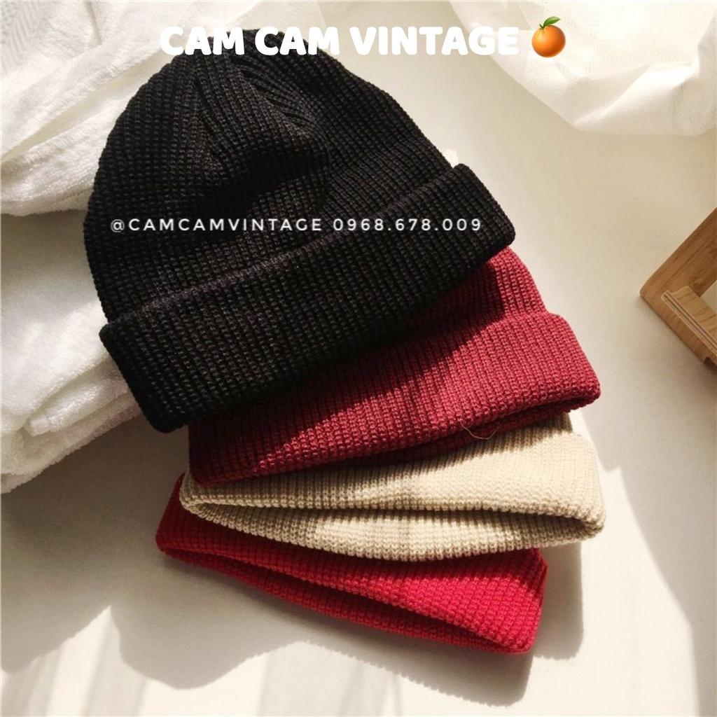 MŨ LEN NGẮN SƠN TÙNG MTP . GD , MŨ BEANIE CHÓP NGẮN HOTTREND TIKTOK_CAMCAM VINTAGE