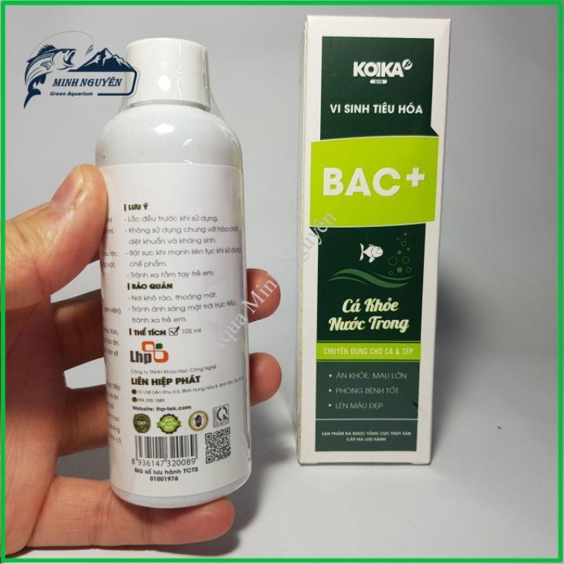 VI SINH KOIKA BAC+ | MEN TIÊU HÓA CHO CÁ CẢNH TÉP CẢNH CAO CẤP