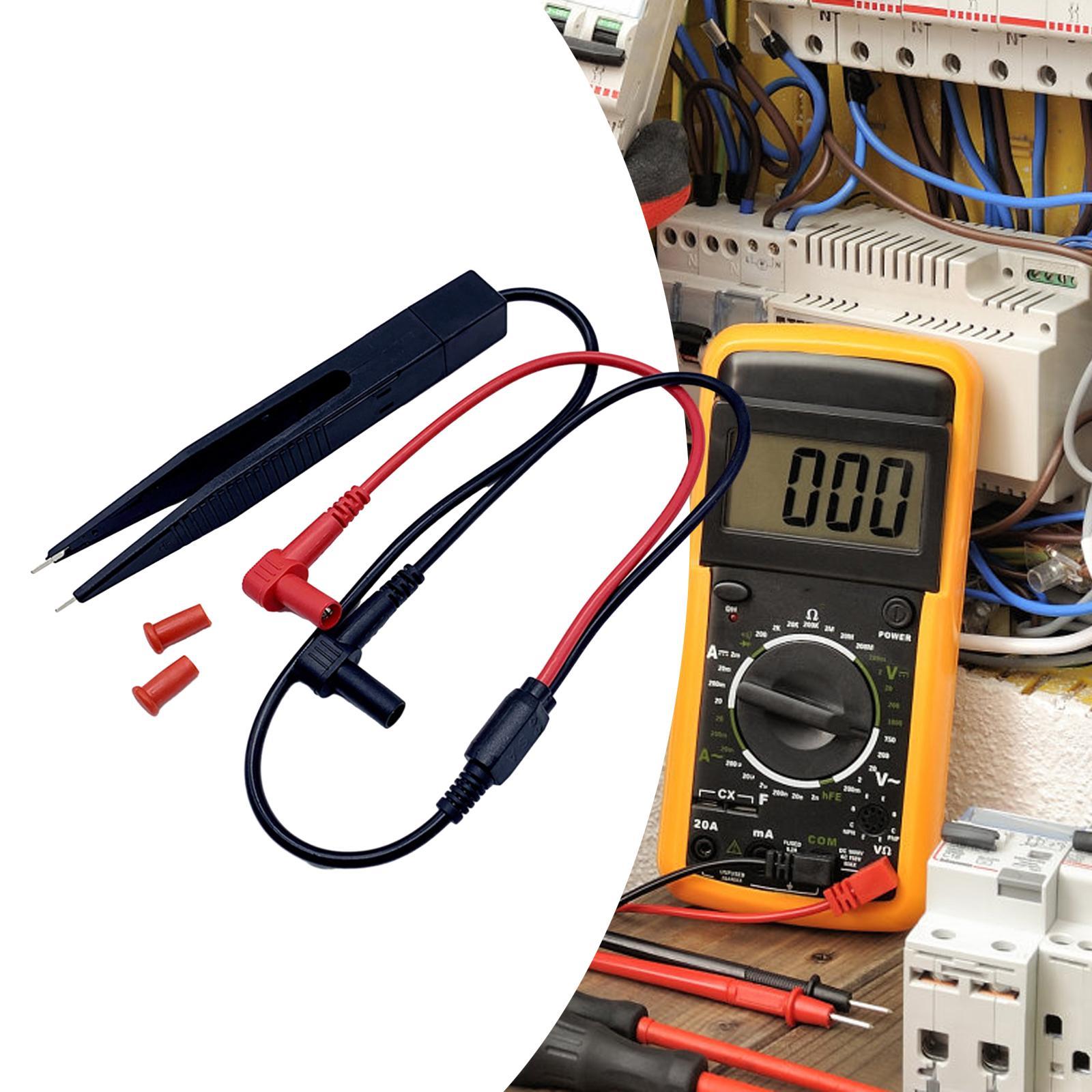 SMD Chip Test Clip Pen Meter  Clip Compact Size  for Preciseness Circuit  Measurements