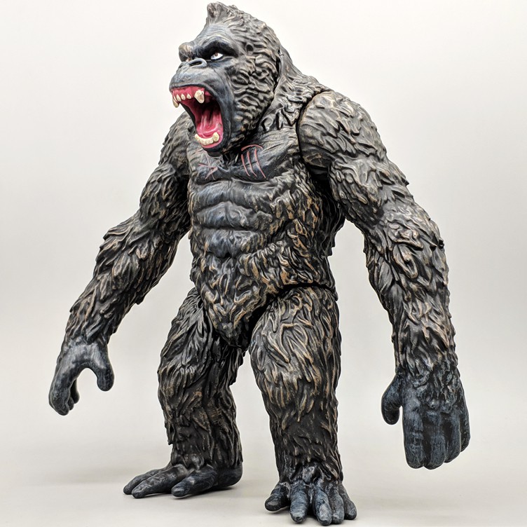 Mô Hình King Kong Trong Đảo Đầu Lâu Cao 16-17cm