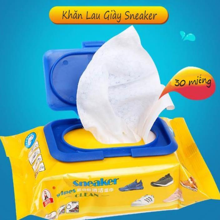 Giấy Lau Giày Sneaker - Nước Lau Giày Plac