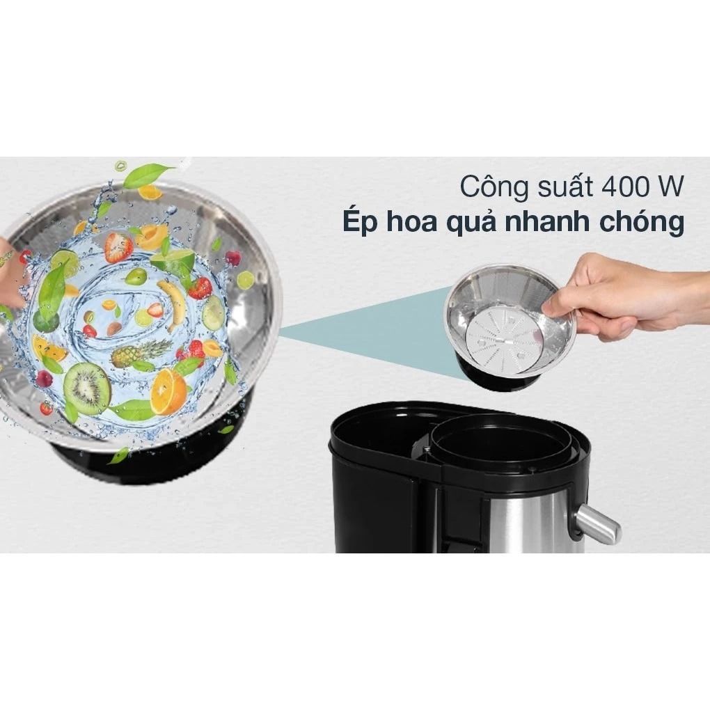 Máy ép trái cây Tefal ZE420D38 - BH 02 năm, hàng nhập khẩu
