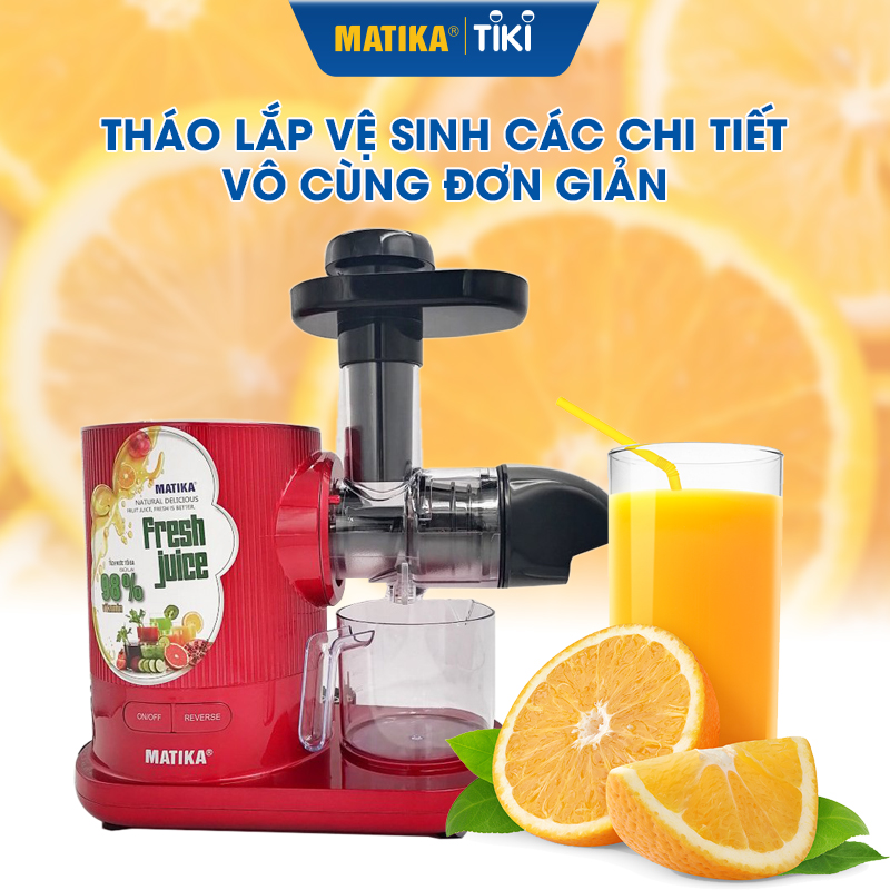 Máy Ép Chậm Trục Ngang MATIKA 1L 150W MTK-3240 - Hàng chính hãng