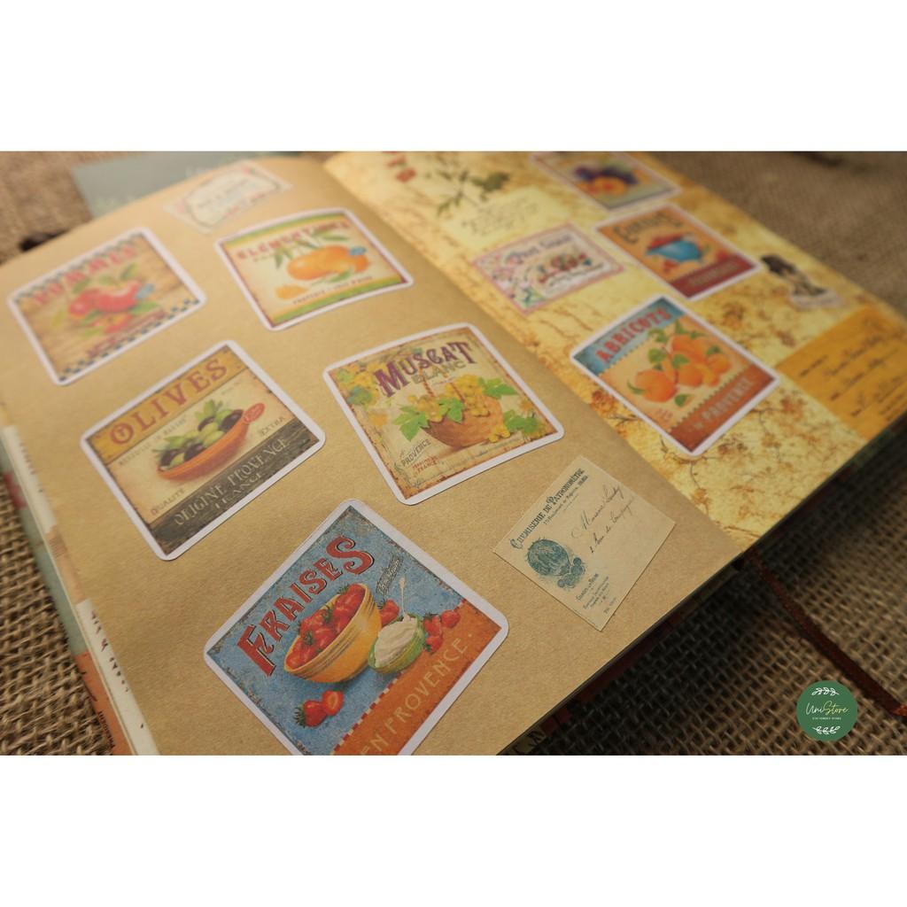 Sticker phong cách retro - sticker thiết kế vintage - uni001