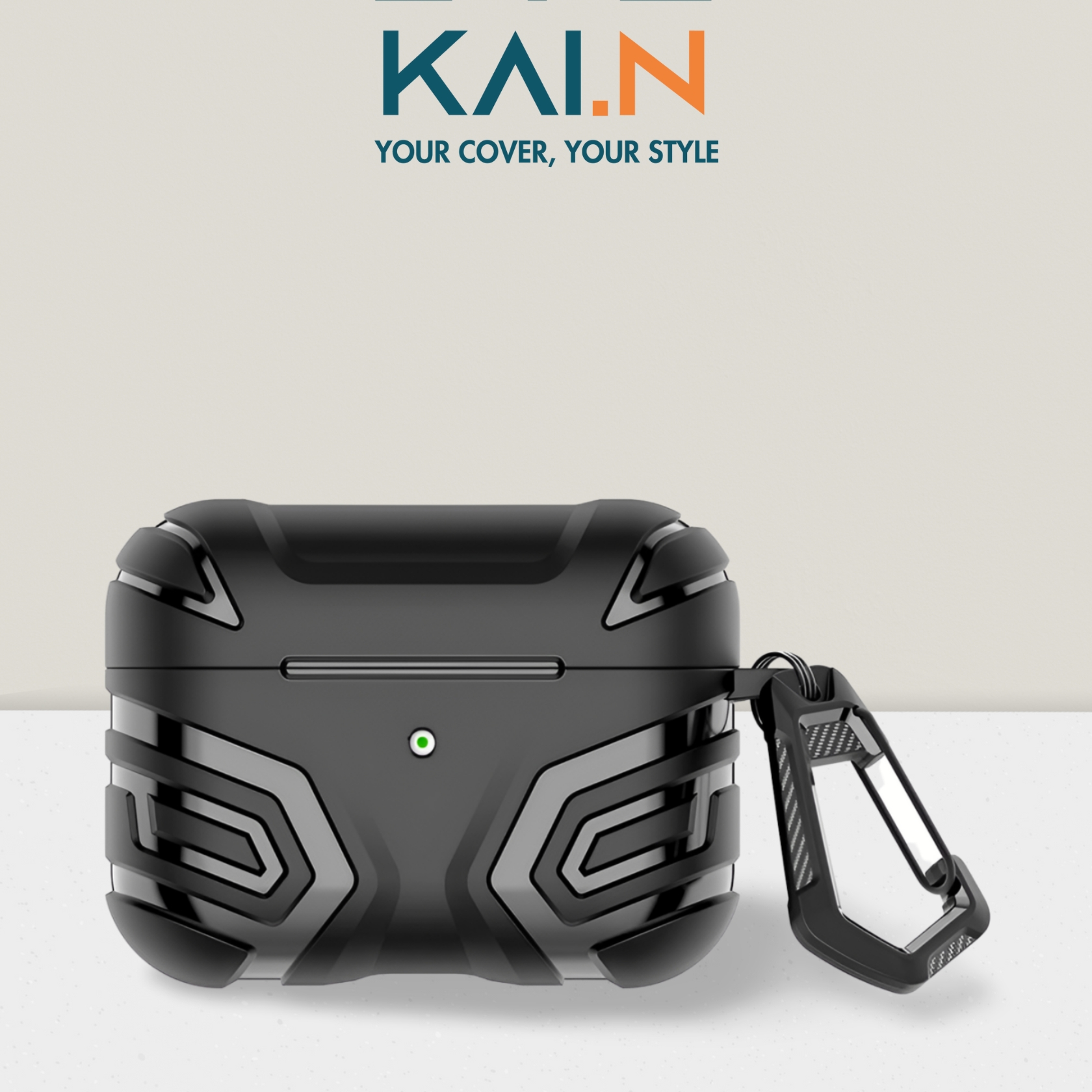 Ốp Case Bao Bảo Vệ Dành Cho Airpods Pro 2 và Airpods Pro, Kai.N Vanguard Armor - Hàng Chính Hãng