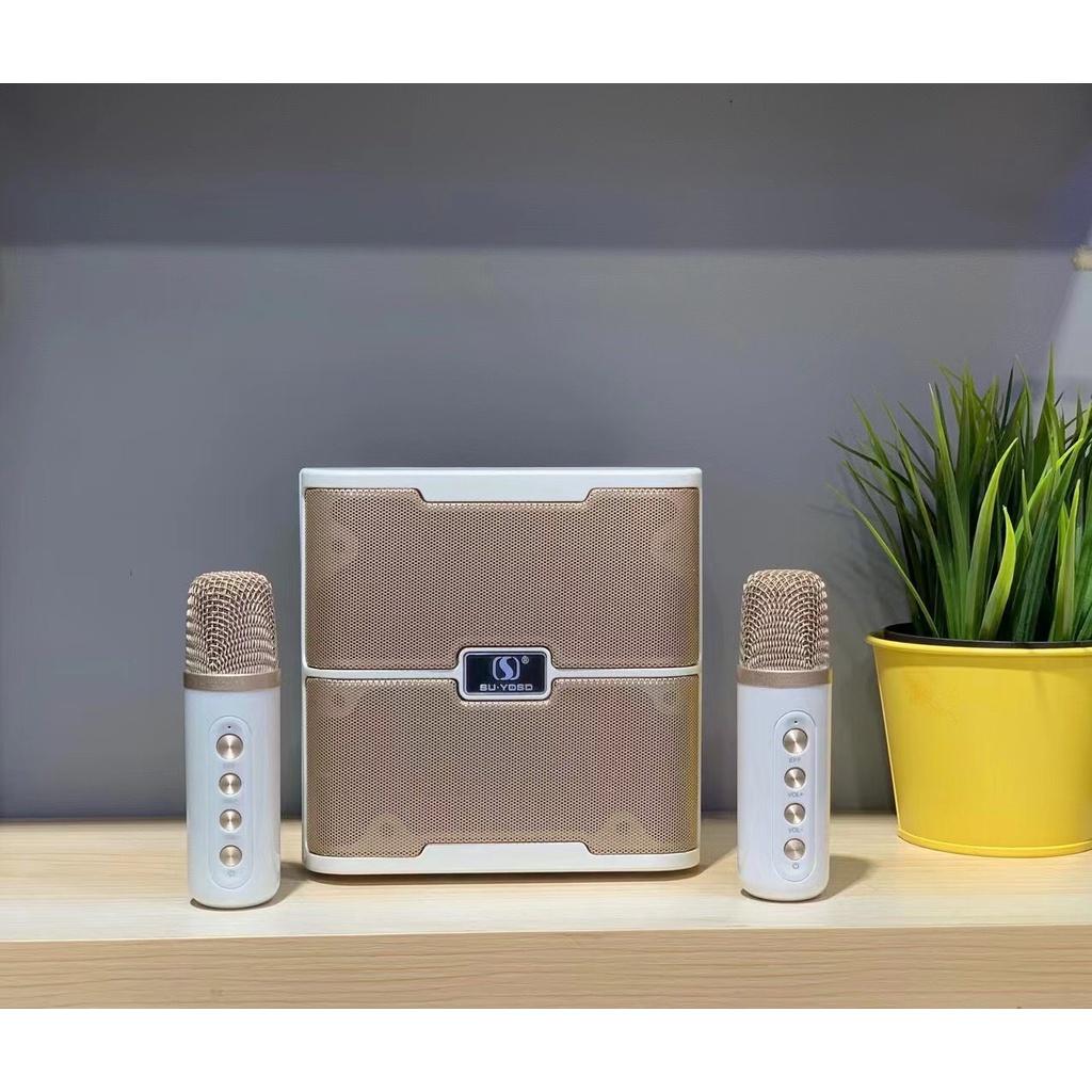 Loa Buetooth Karaoke SU-YOSD YS-213 ,Loa Karaoke công suất lớn, Nhỏ gọn, Tiện Lợi