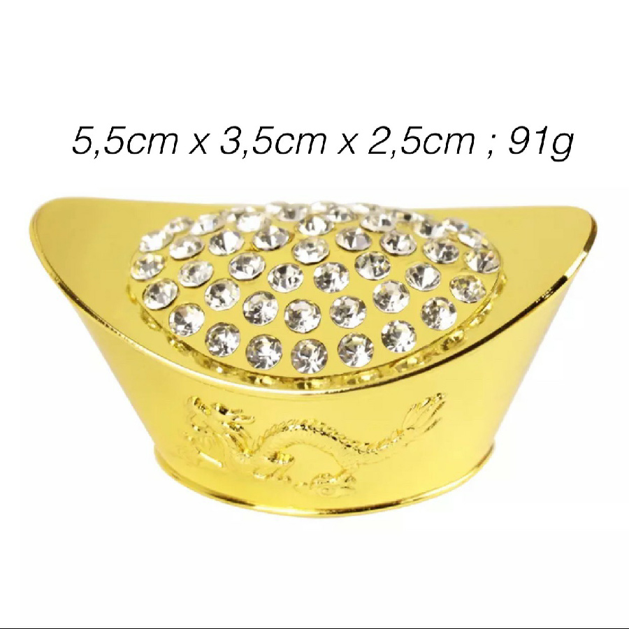 THỎI VÀNG - NÉN VÀNG THẦN TÀI GIÚP CHIÊU TÀI tựu lộc  loại 91Gam 1 nén