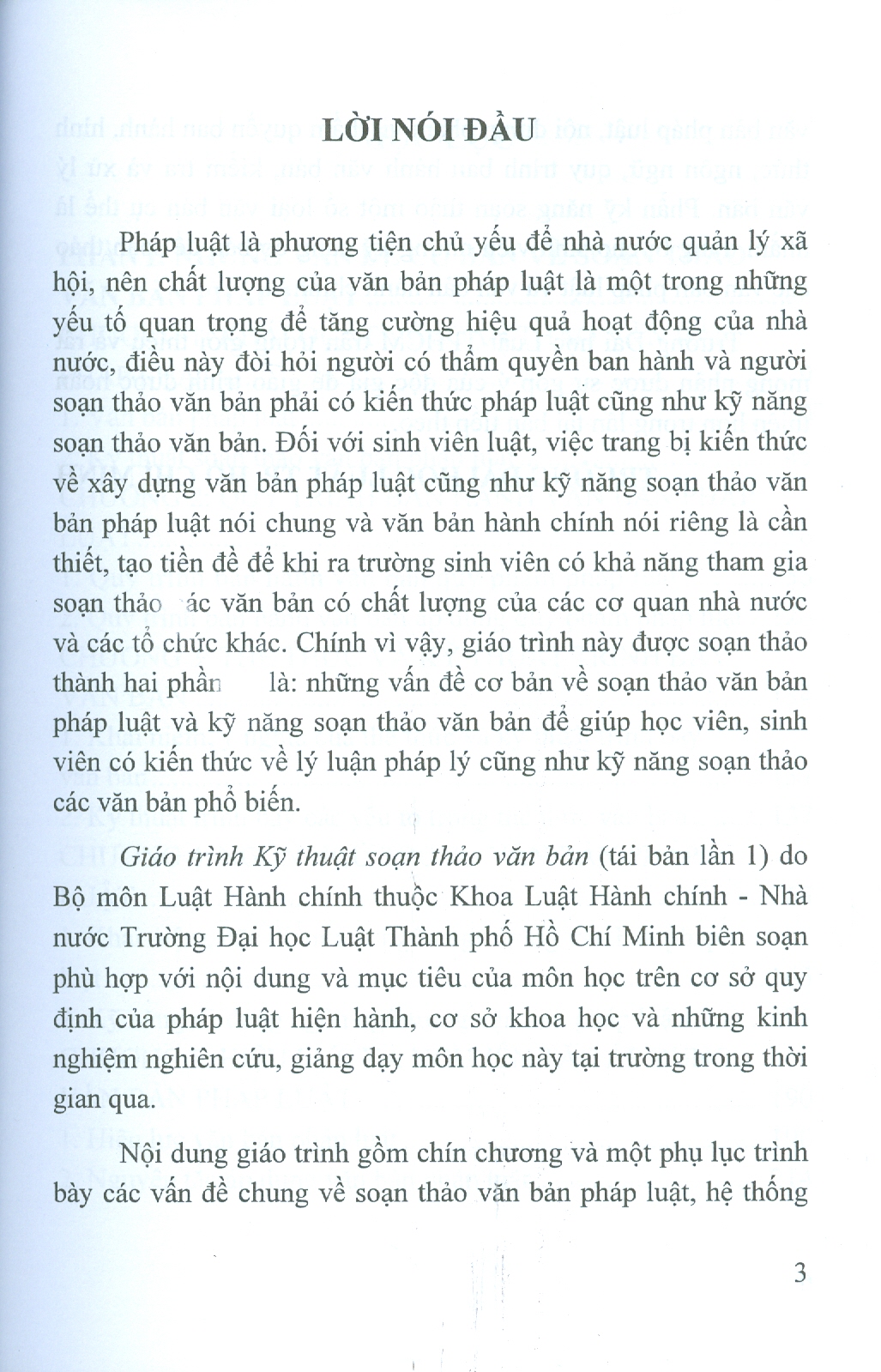 Giáo Trình KỸ THUẬT SOẠN THẢO VĂN BẢN (Tái bản lần thứ  1, có sửa đổi và bổ sung)