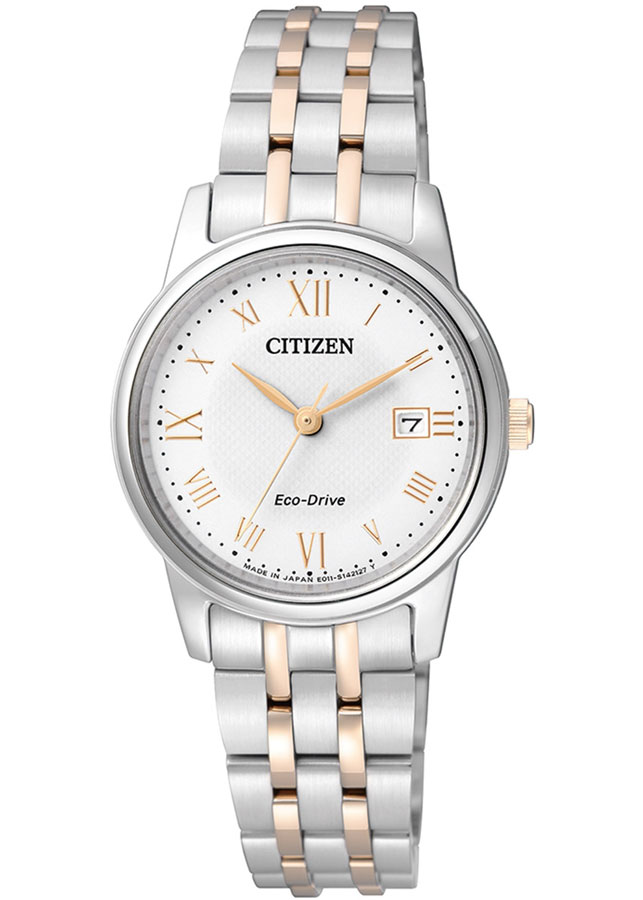 Đồng Hồ Nữ Citizen Dây Thép Không Gỉ EW2314-58A - Mặt Trắng (Sapphire)