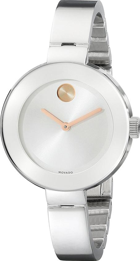 Đồng Hồ Nữ Dây Kim Loại Movado 3600194 (34mm) - Trắng