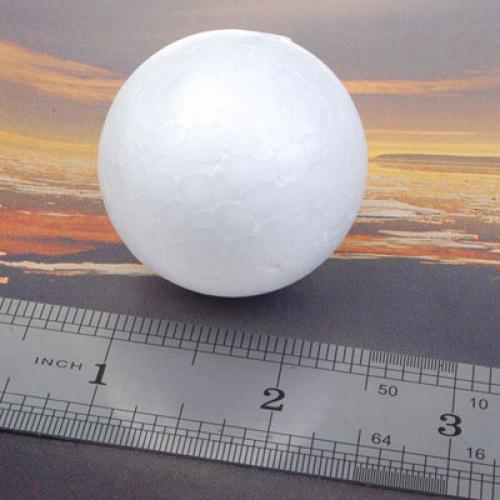 20x White Modeling Foam Balls Styrofoam for Craft Christmas DIY 4cm 5cm