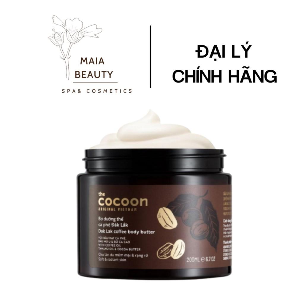 Bơ Dưỡng Thể Cà Phê Đắk Lắk Cocoon 200ml