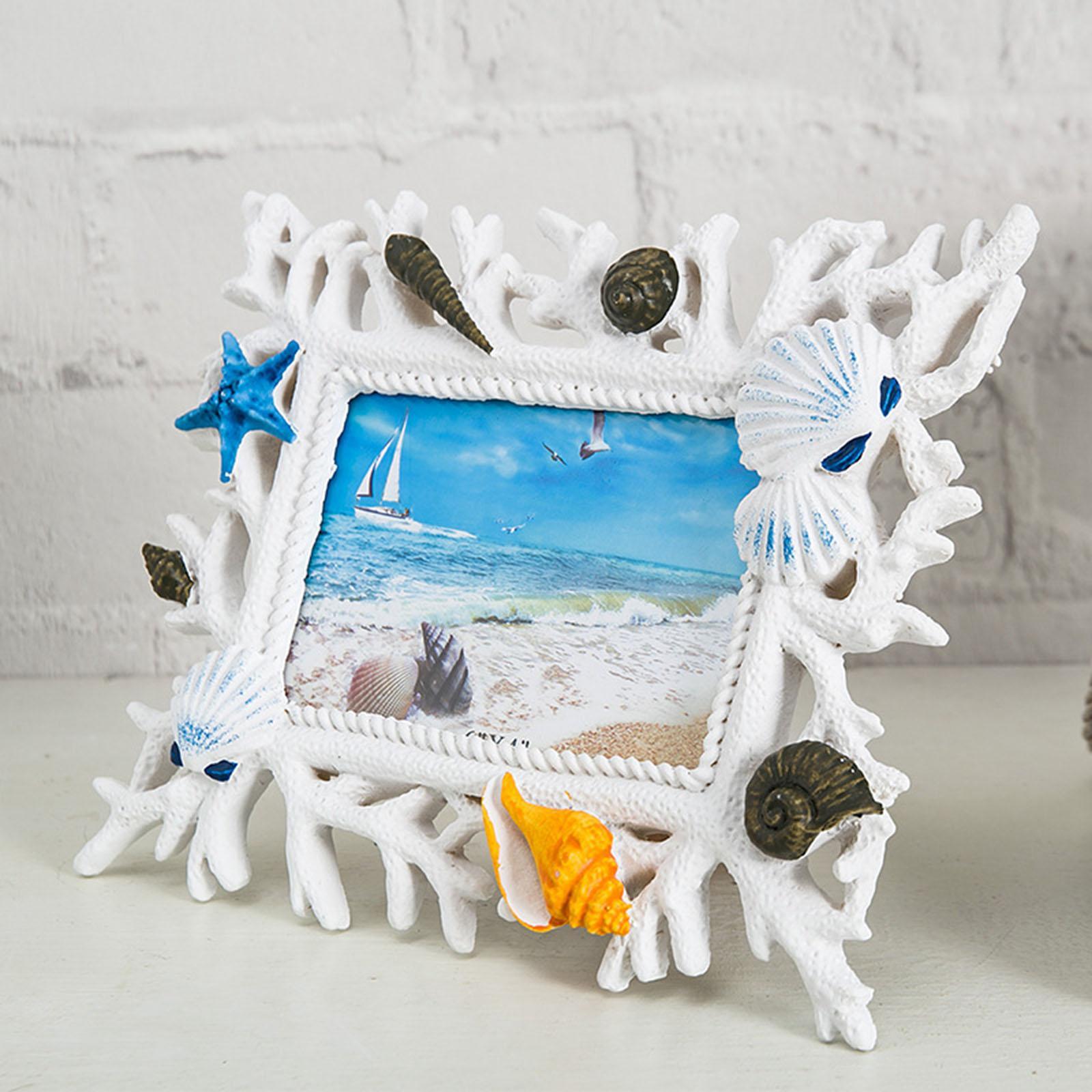 Mediterranean Photo Frame Picture Holder 6 inch for Home Party Decorations