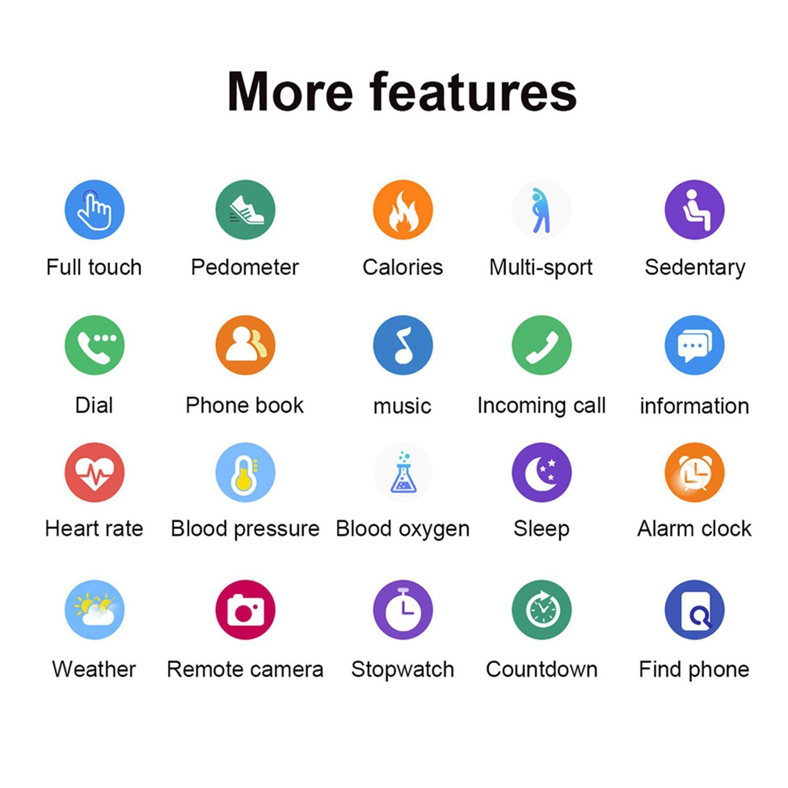 Smart Watch for Android Phones and iOS Phones