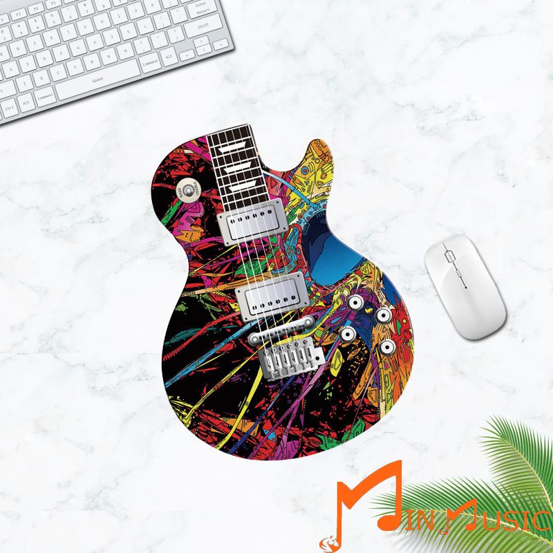 Miếng Lót Chuột, Pad Chuột Cỡ Lớn Chống Nước, Bàn Di Chuột hình Guitar độ dày 3 mm I Mouse Pad Guitar