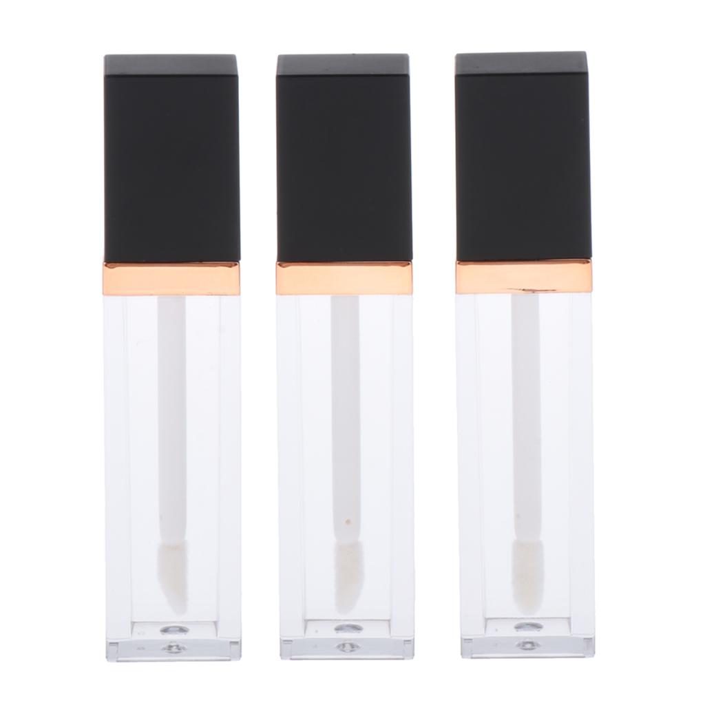3x Rỗng Lip Gloss Ống Lip Tint Lông Mi DIY Lọ Chai 7ml